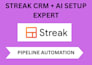 setup streak gmail, streak crm, streak expert, streak set up, streak ai